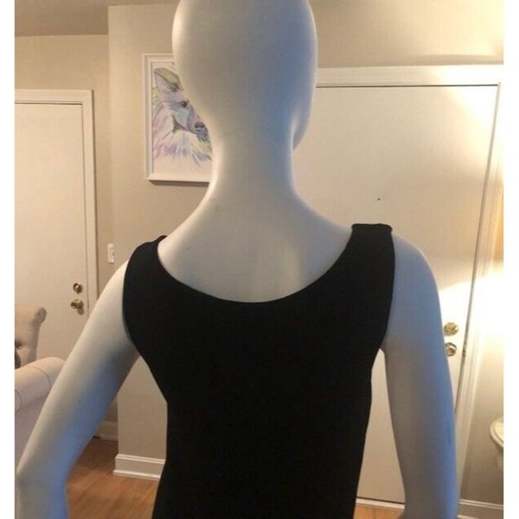 NWT $1K TEMPERLEY LONDON BLACK STRETCH CREPE MAXI DRAPED DRESS GOWN SZ US 4 UK 8 - Picture 6 of 9